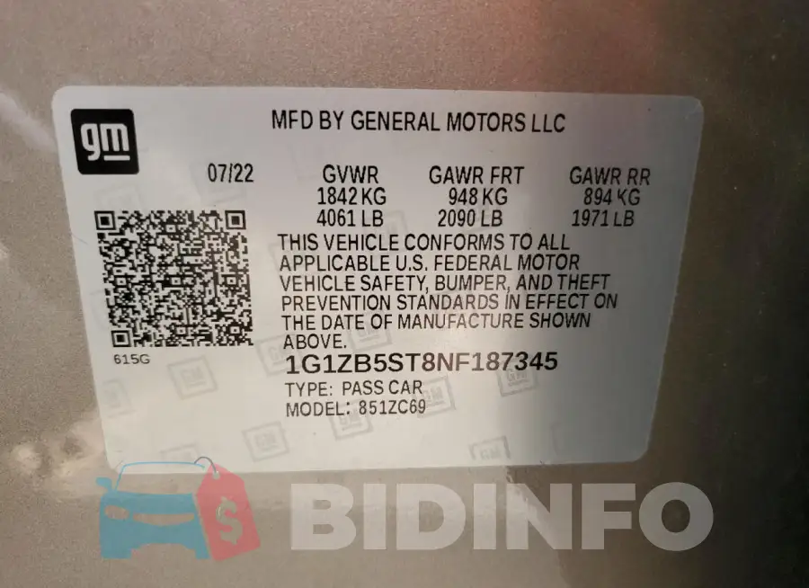 1G1ZB5ST8NF187345 Photo# 12