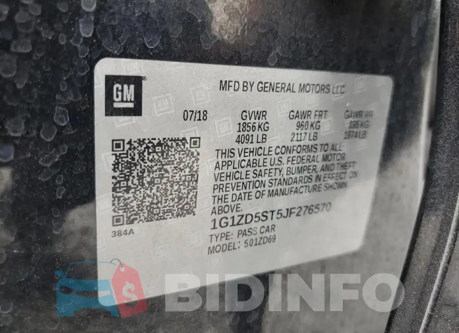 1G1ZD5ST5JF276570 Photo# 12