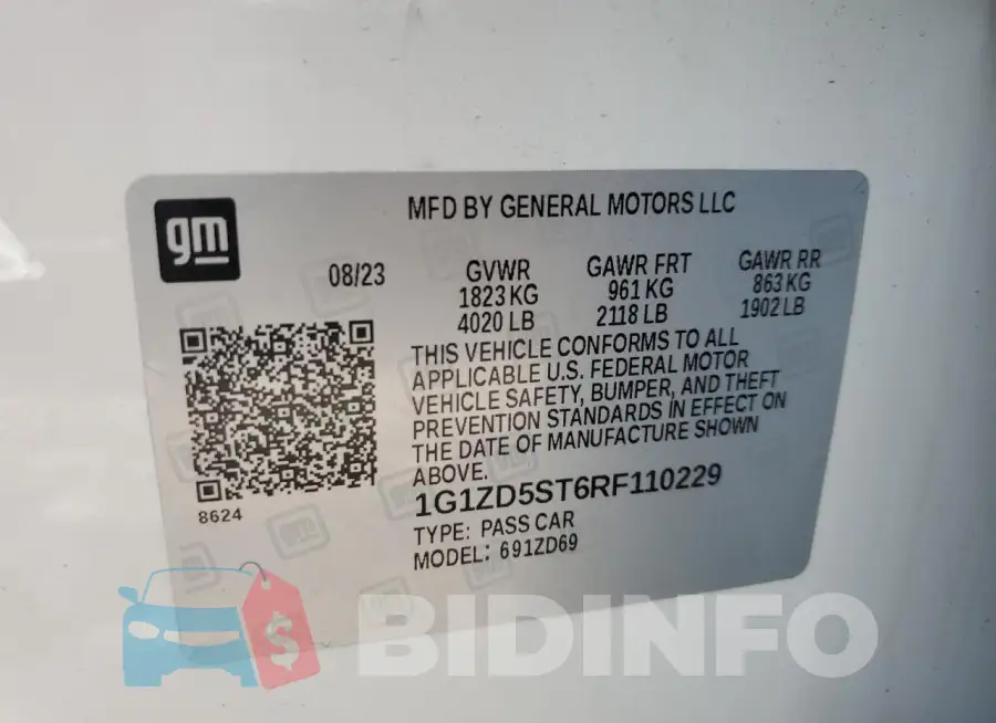 1G1ZD5ST6RF110229 Photo# 13
