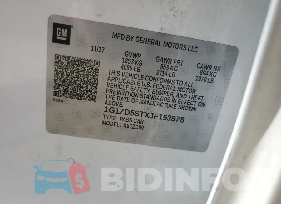 1G1ZD5STXJF153878 Photo# 12