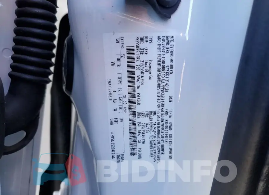 1FADP3F23HL210695 Photo# 12