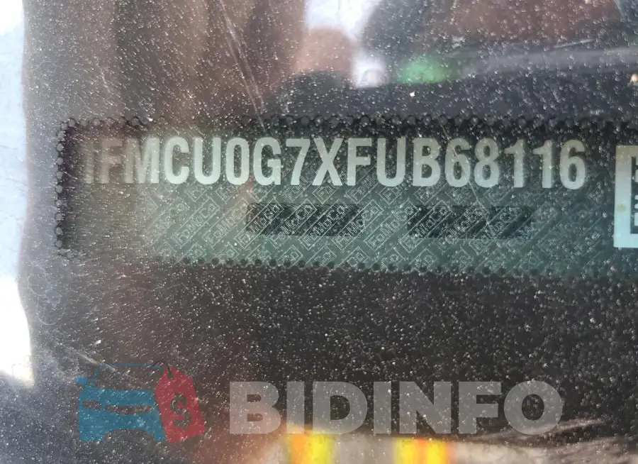 1FMCU0G7XFUB68116 Photo# 12