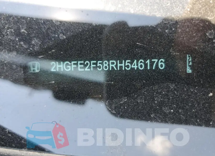 2HGFE2F58RH546176 Photo# 12