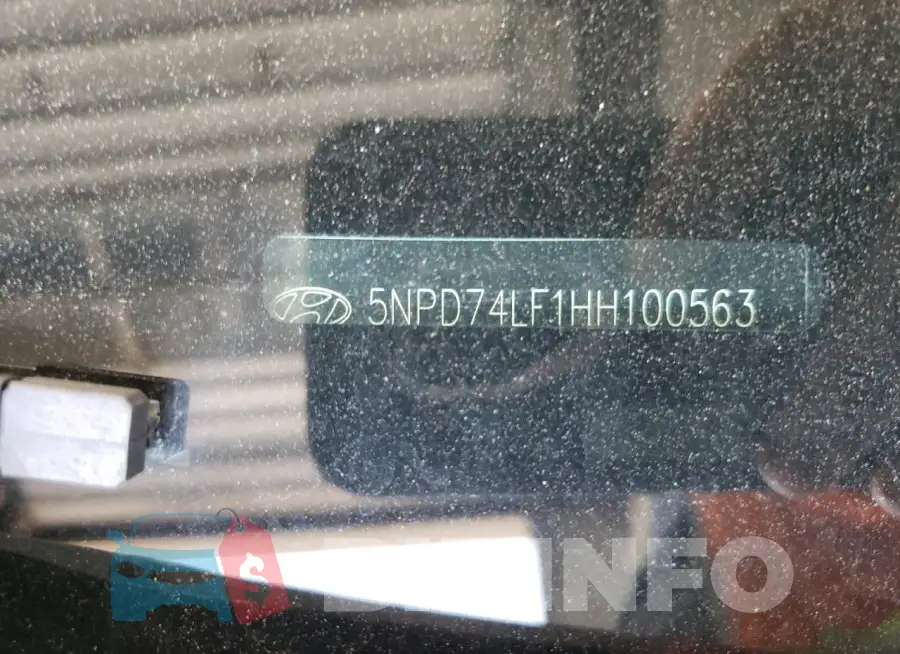 5NPD74LF1HH100563 Photo# 13