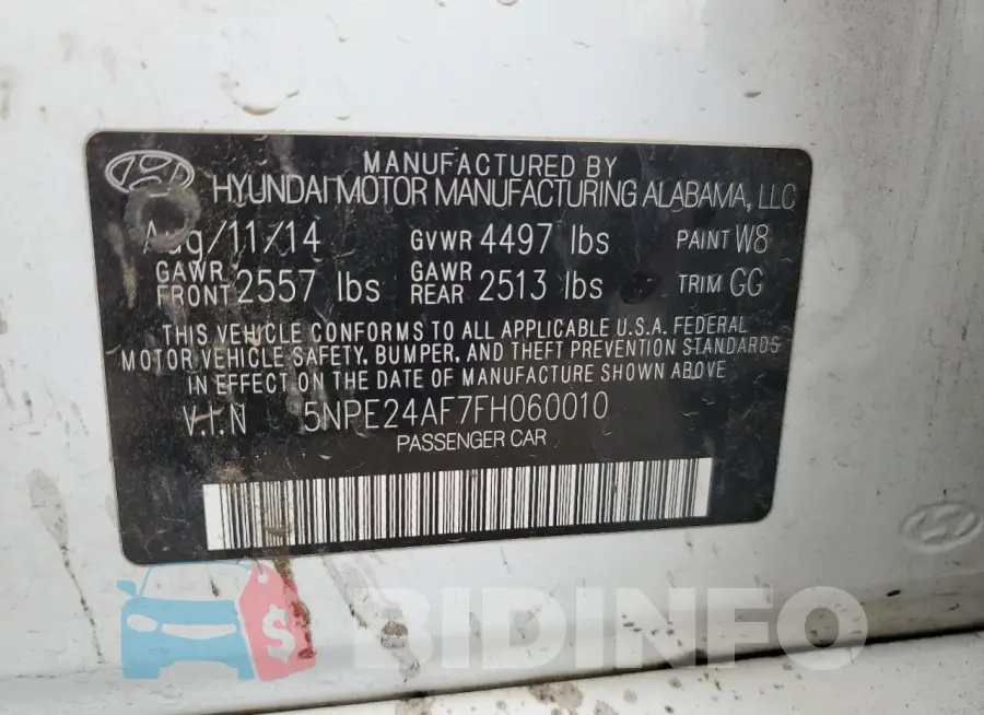 5NPE24AF7FH060010 Photo# 13