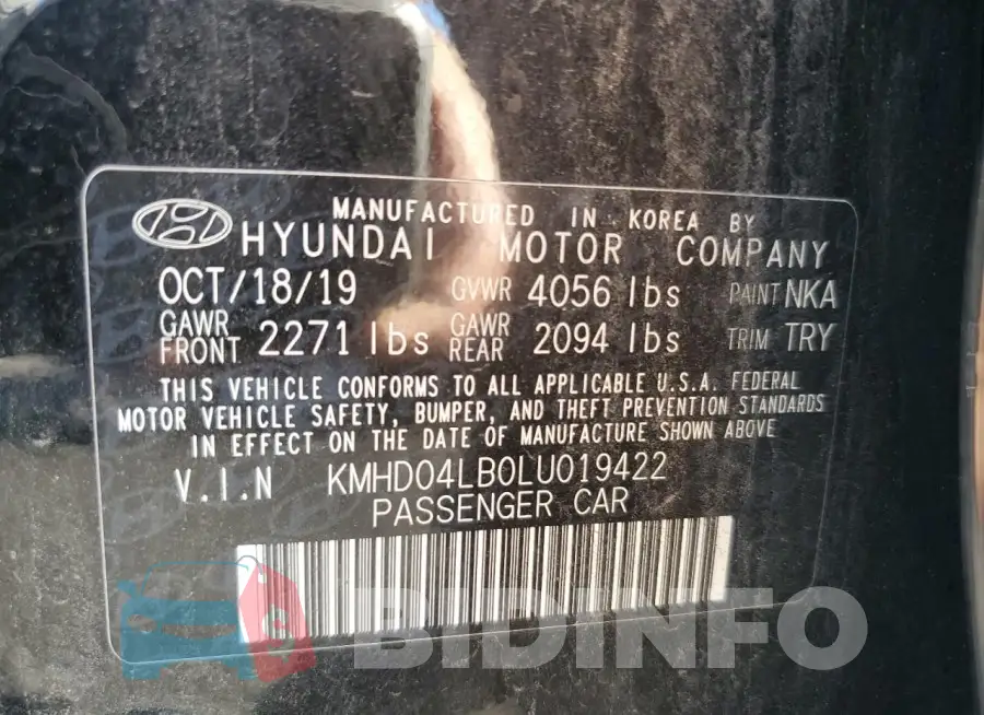 KMHD04LB0LU019422 Photo# 12