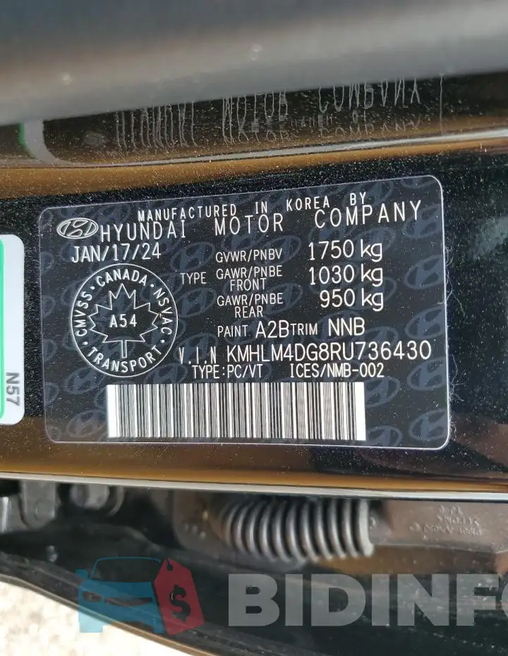 KMHLM4DG8RU736430 Photo# 12