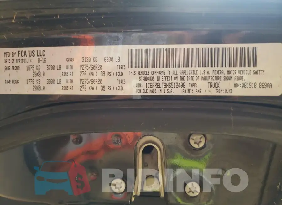 1C6RR6LT8HS512408 Photo# 12