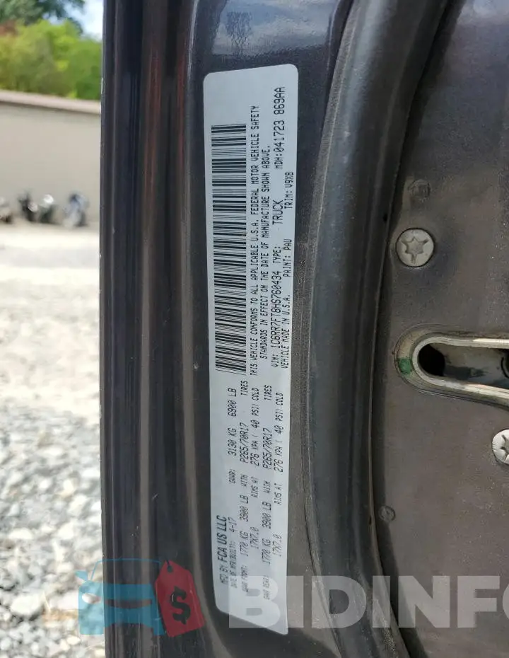 1C6RR7FT8HS760434 Photo# 12
