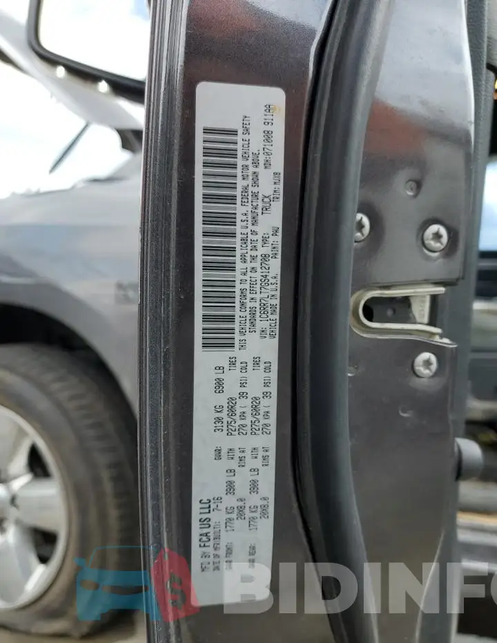 1C6RR7LT7GS412708 Photo# 12