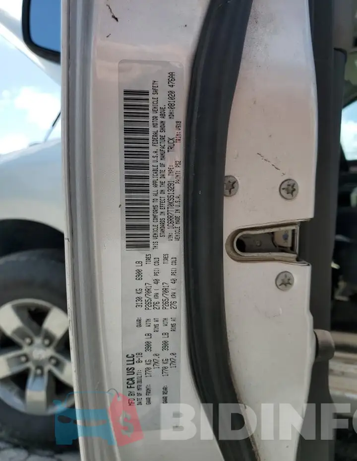 1C6RR7TT0KS513291 Photo# 12