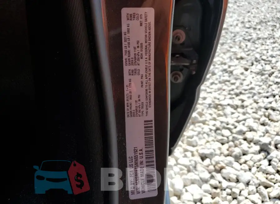 1C6SRFFT5MN651921 Photo# 12