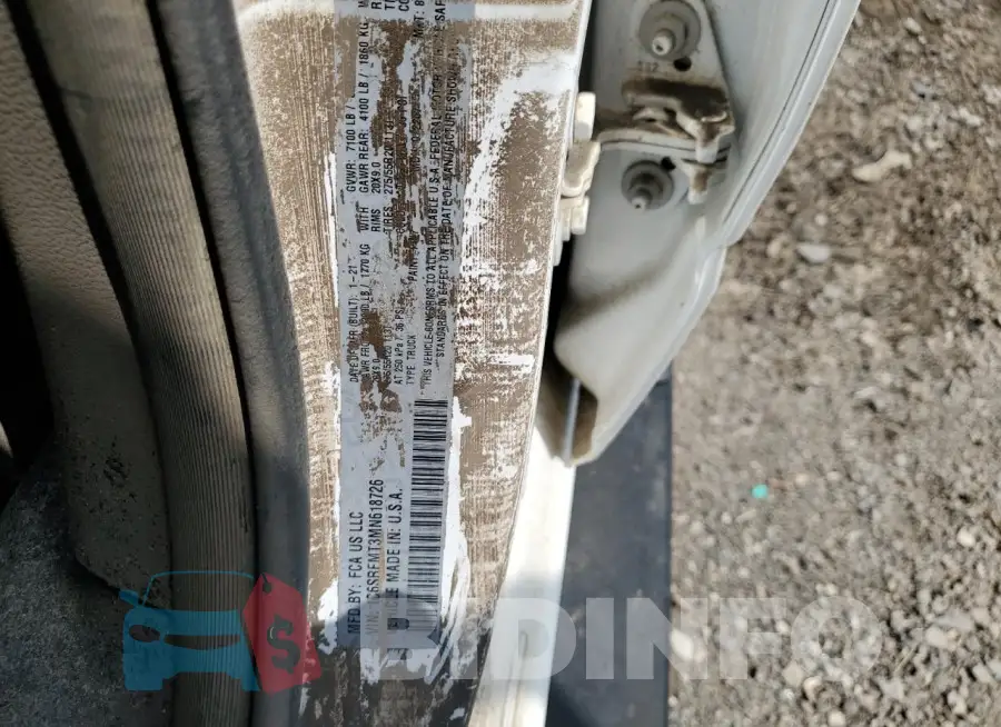1C6SRFMT3MN618726 Photo# 12