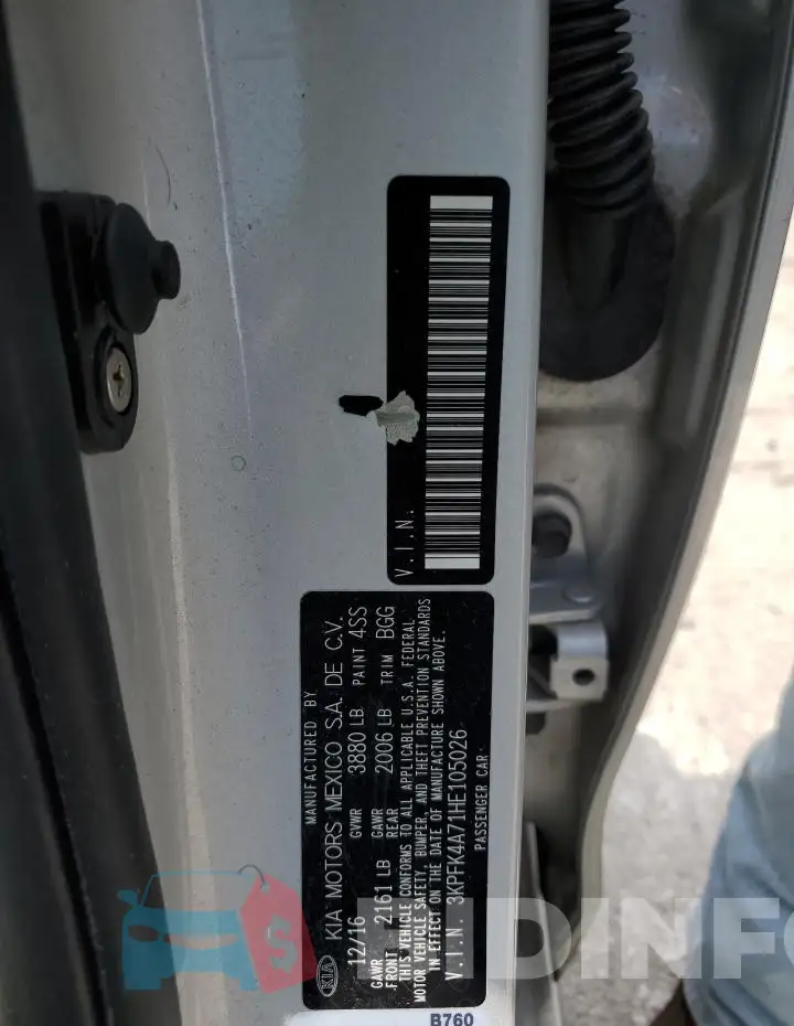 3KPFK4A71HE105026 Photo# 12