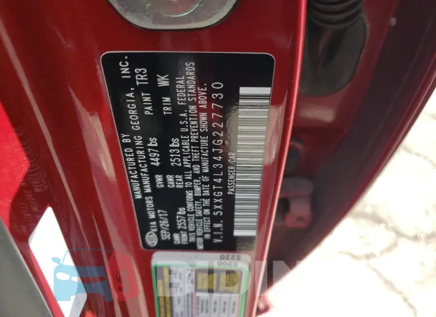 5XXGT4L34JG227730 Photo# 12