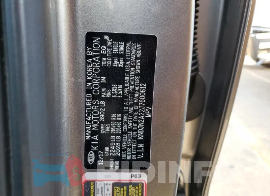 KNDJN2A22J7600612 Photo# 13