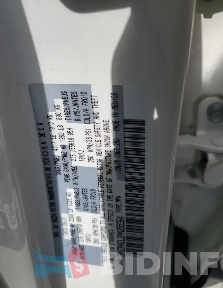 3MVDMADL2MM266394 Photo# 13