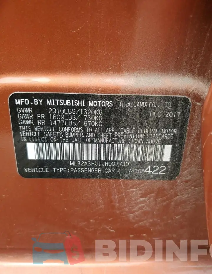 ML32A3HJ1JH007730 Photo# 13