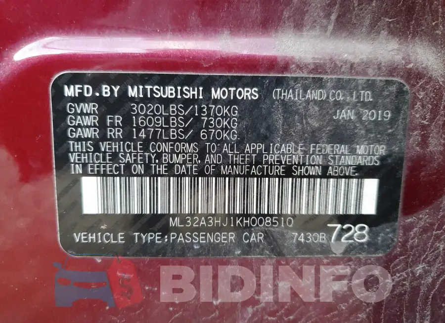 ML32A3HJ1KH008510 Photo# 12