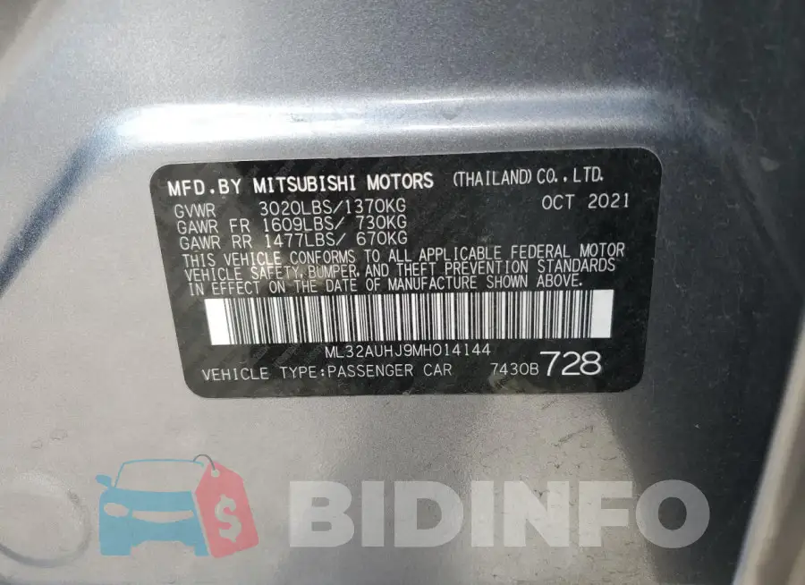 ML32AUHJ9MH014144 Photo# 12