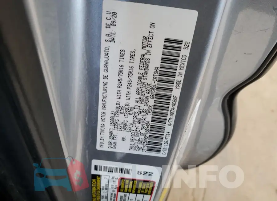 3TYSZ5AN9MT009454 Photo# 12