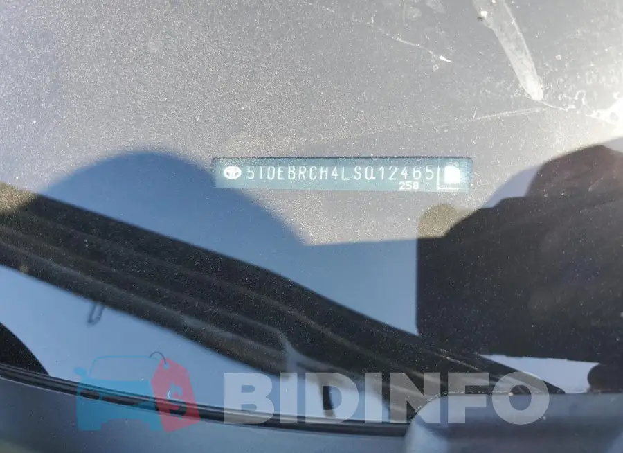 5TDEBRCH4LS012465 Photo# 13