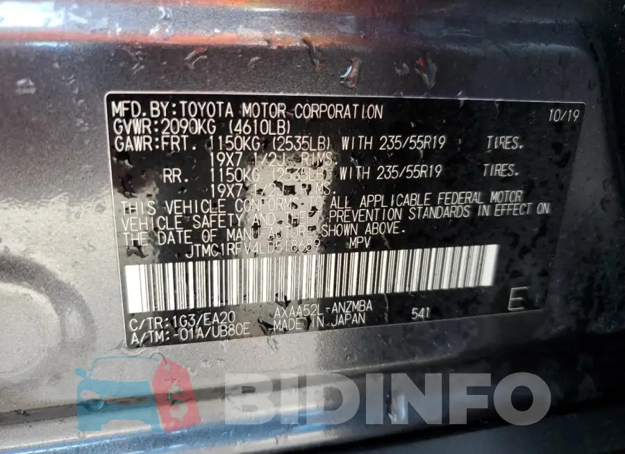 JTMC1RFV4LD518689 Photo# 13