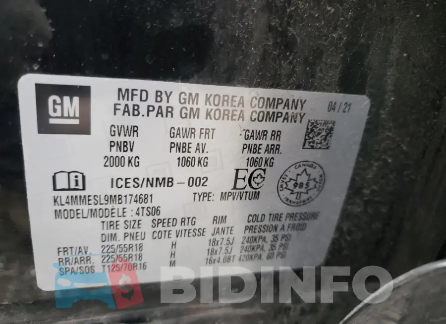 KL4MMESL9MB174681 Photo# 13