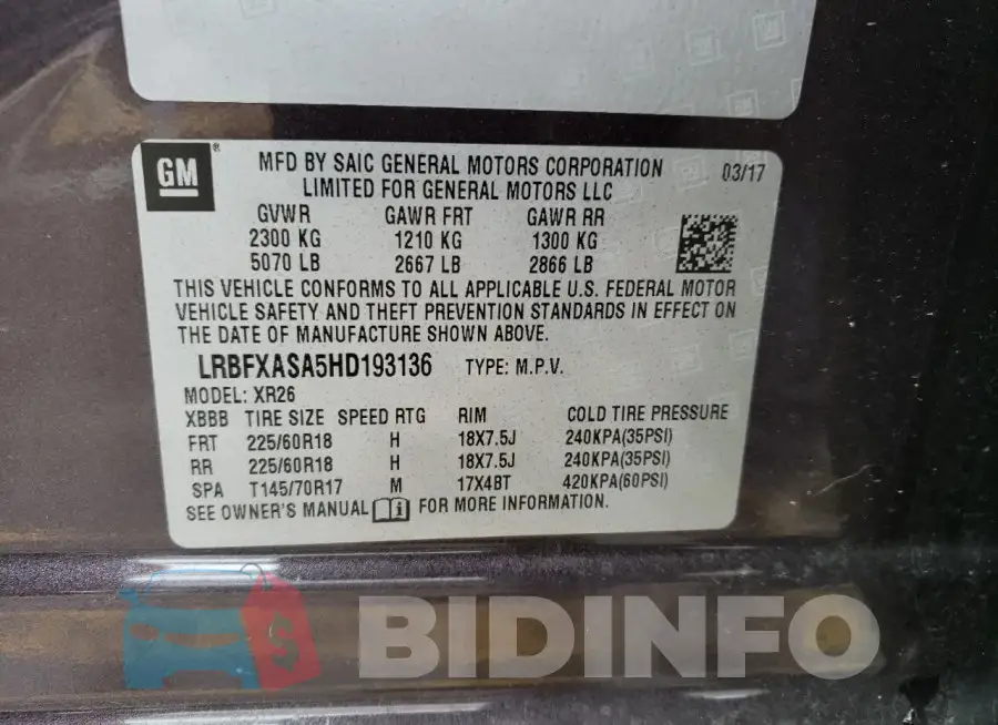 LRBFXASA5HD193136 Photo# 12