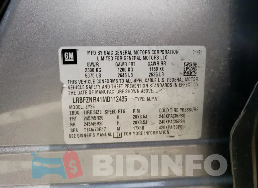 LRBFZNR41MD112435 Photo# 12
