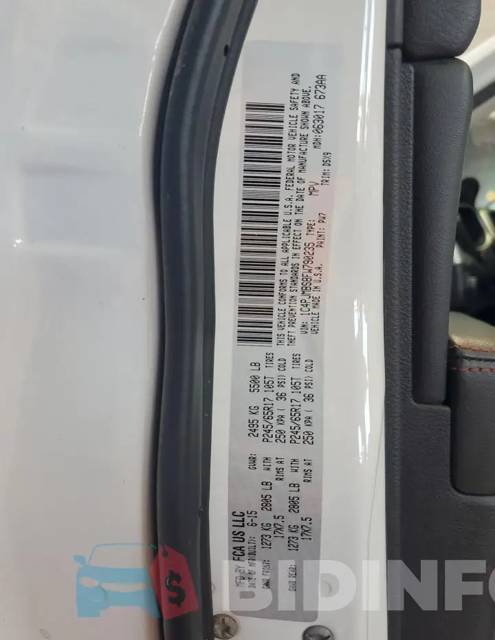 1C4PJMBS8FW790235 Photo# 13