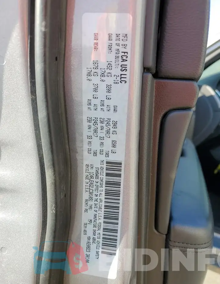 1C4RJEAG2JC301091 Photo# 13