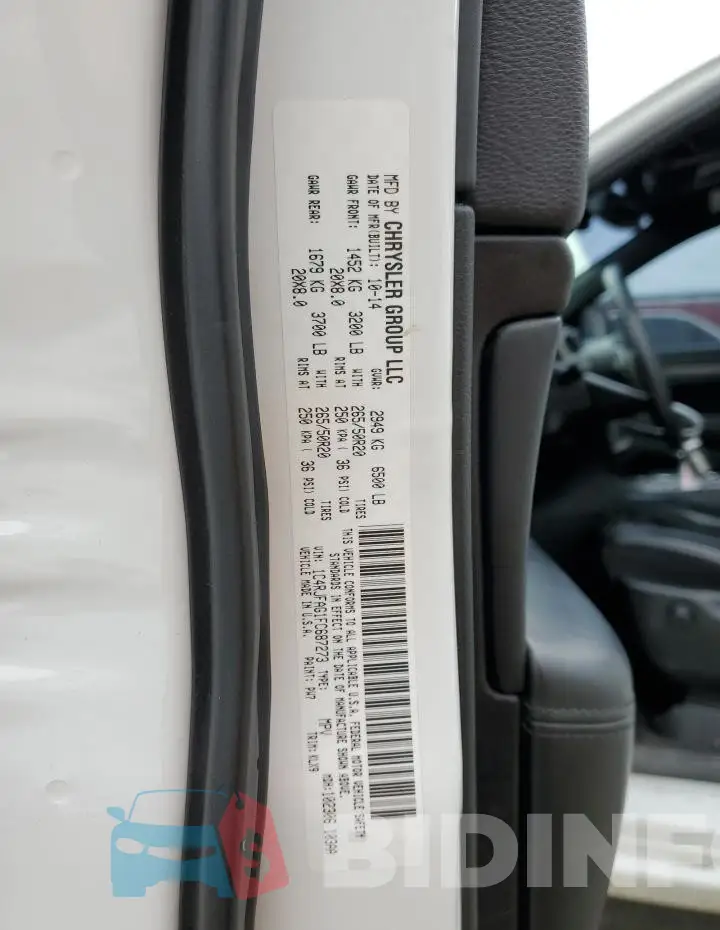 1C4RJFAG1FC687273 Photo# 12