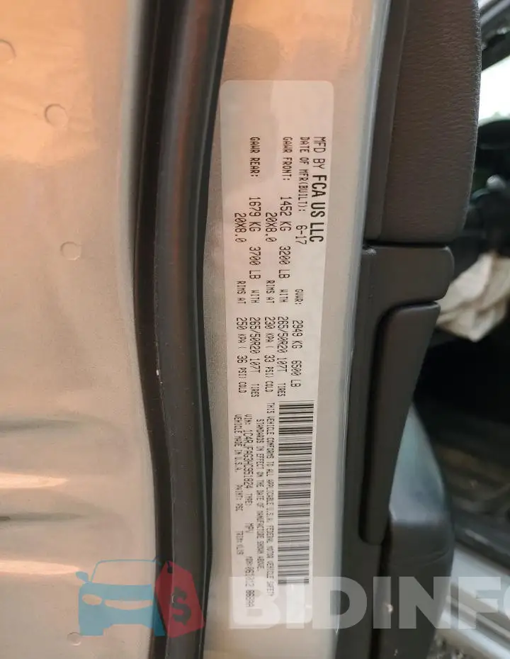 1C4RJFAG3HC951824 Photo# 13
