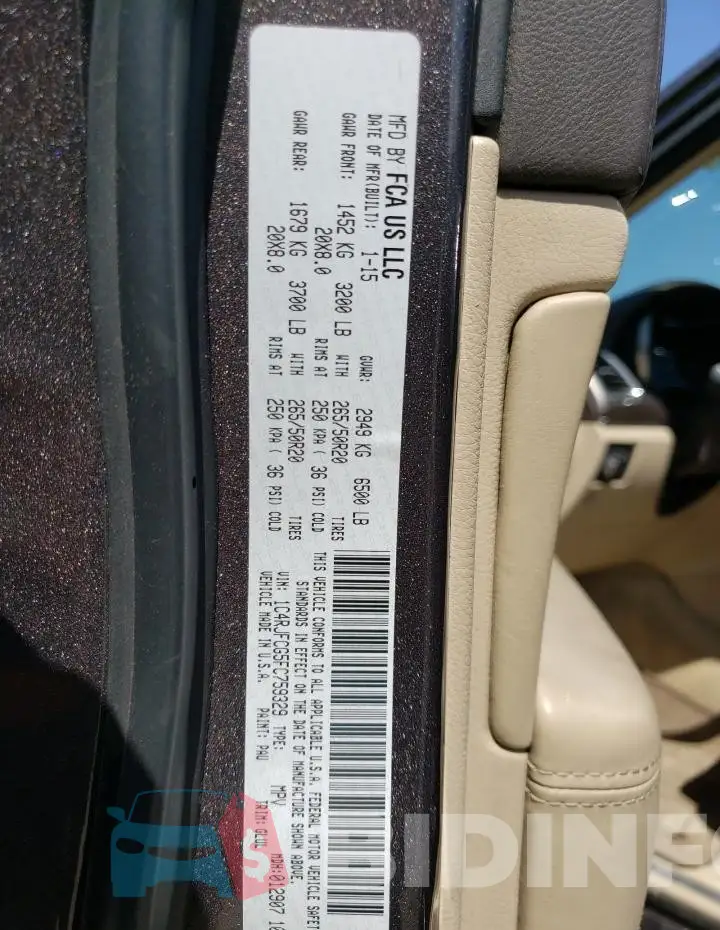 1C4RJFCG5FC759329 Photo# 13