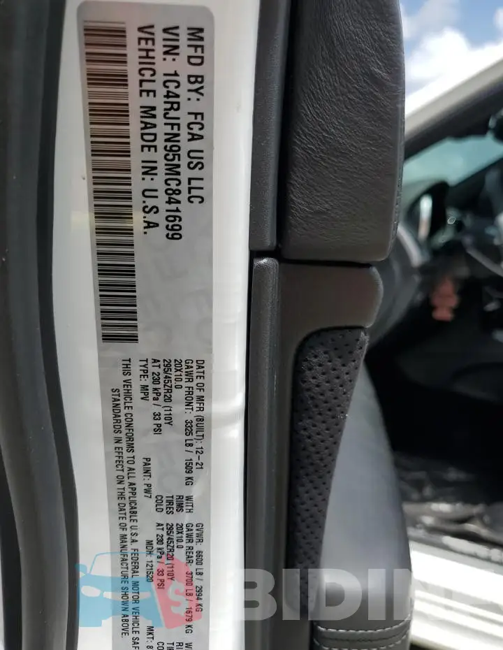 1C4RJFN95MC841699 Photo# 12
