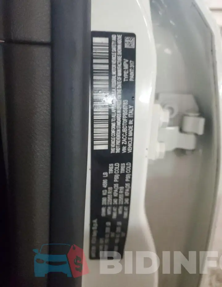 ZACCJBDT0FPB58783 Photo# 12