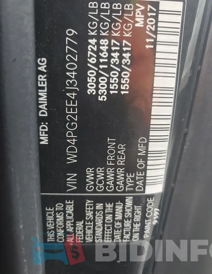 WD4PG2EE4J3402779 Photo# 13