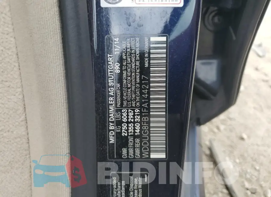 WDDUG8FB1FA144217 Photo# 12