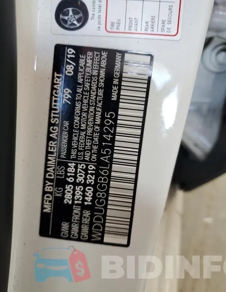 WDDUG8GB6LA514295 Photo# 13