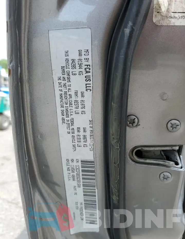 1C3CDFBB3GD591600 Photo# 11