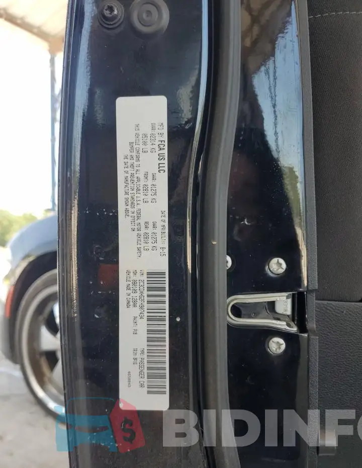 2C3CDXHG2FH907434 Photo# 12