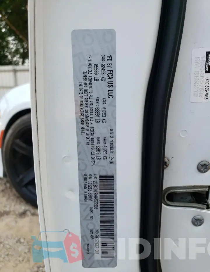 2C3CDXL9XHH527995 Photo# 12