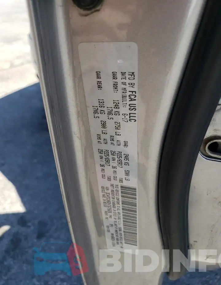 3C4PDCAB2HT675626 Photo# 13