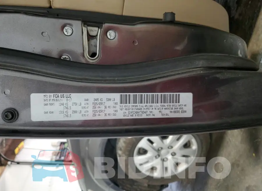 3C4PDCABXHT705407 Photo# 13