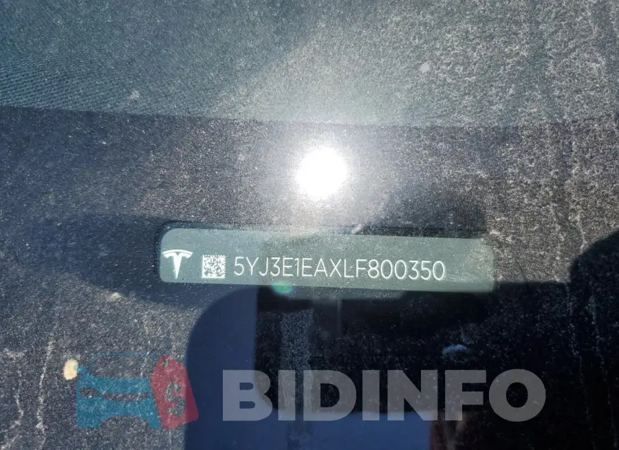 5YJ3E1EAXLF800350 Photo# 13