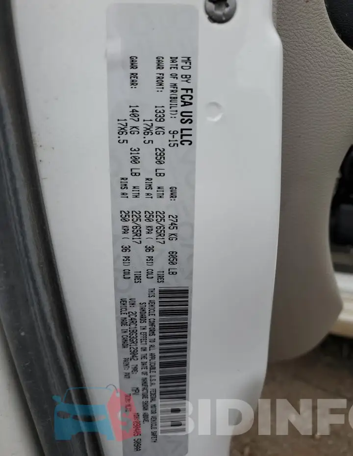2C4RC1BG3GR129042 Photo# 13