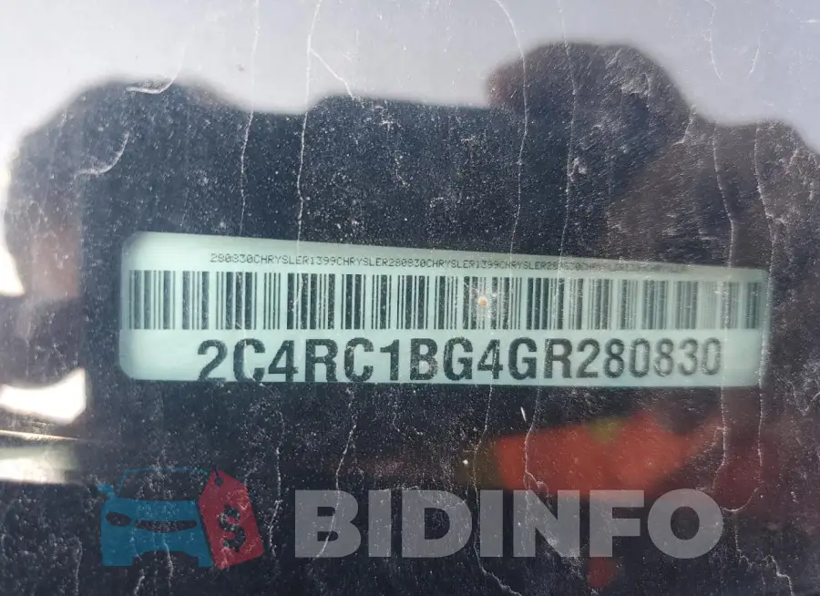 2C4RC1BG4GR280830 Photo# 13