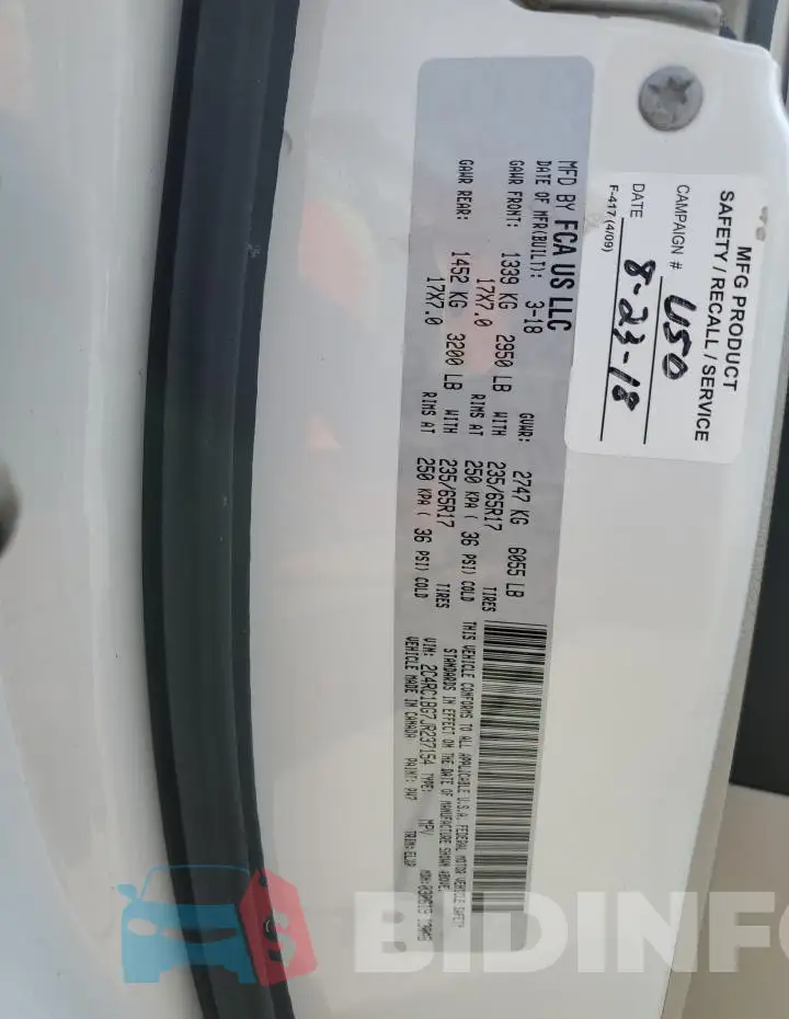 2C4RC1BG7JR237154 Photo# 13