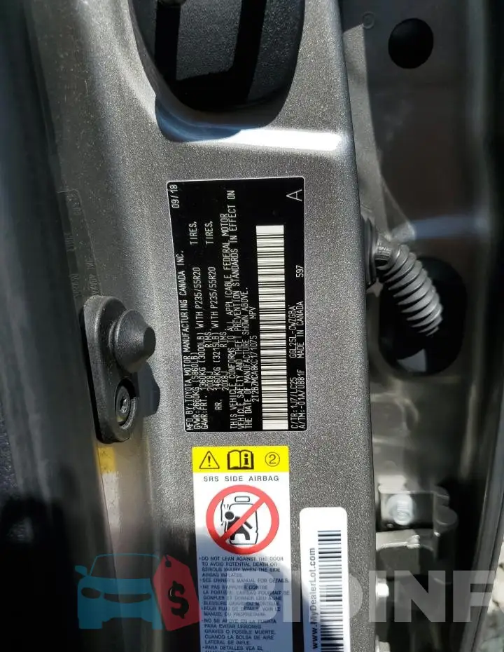 2T2BZMCA8KC171075 Photo# 13